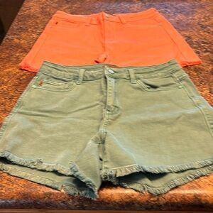 Lot of Judy Blue Garment dyed shorts